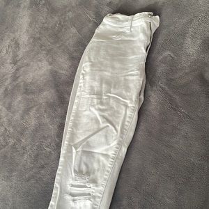 White jeans